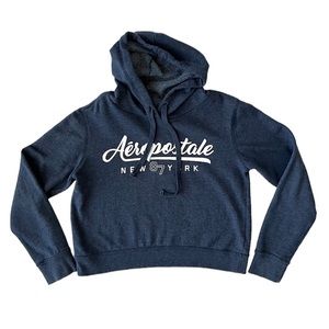 Aeropostale | Women’s Cropped Hooded Sweatshirt | Medium